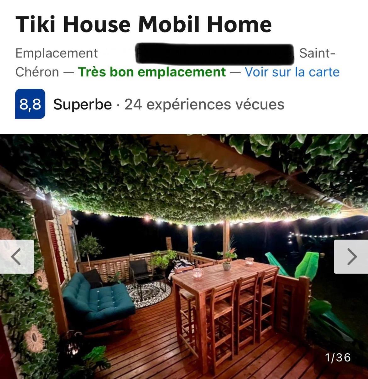 Tiki House M-Home-Climatise - Belle Parcelle ! Saint-Chéron Kültér fotó